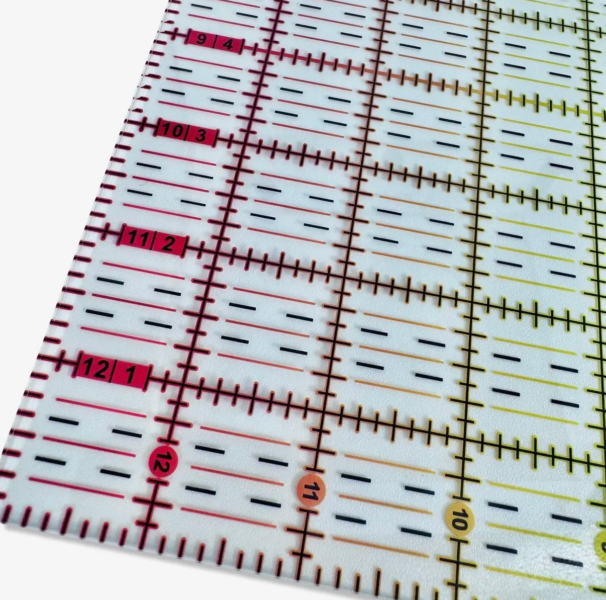 13” x 13” Rainbow Ruler