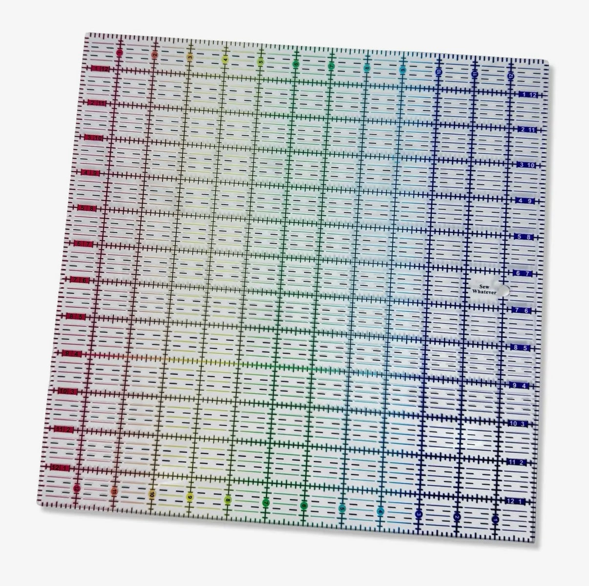 13” x 13” Rainbow Ruler